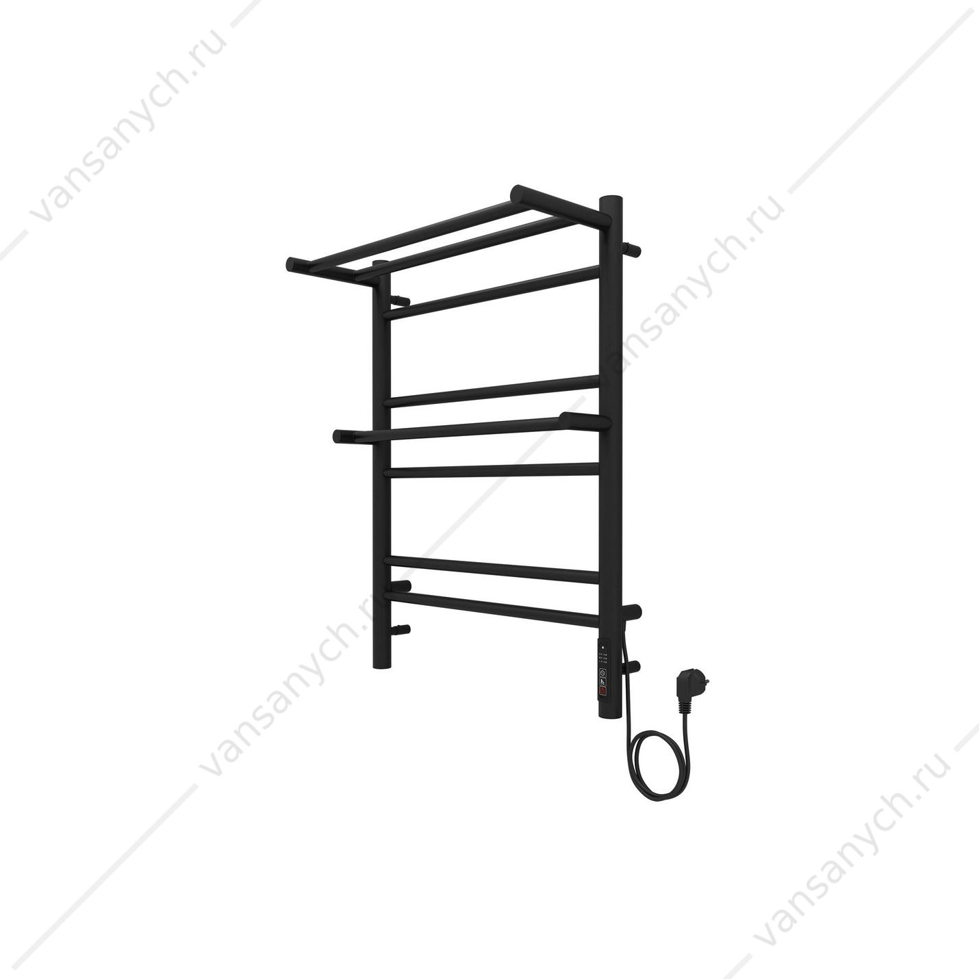 Полотенцесушитель 50х70 Aquatek Альфа П7 электр. quick touch черный муар Aquatek (Россия) купить в Тюмени (Ван Саныч™)